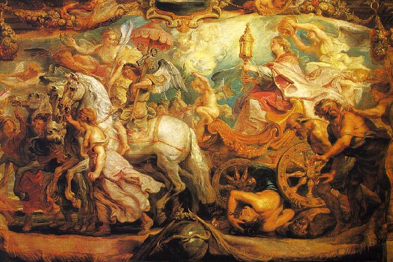 Peter Paul Rubens The Triumph of the Church oil painting image